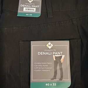 Men's Black Straight Fit Pants